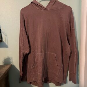 American Eagle Outfitters womens mauve Hoodie